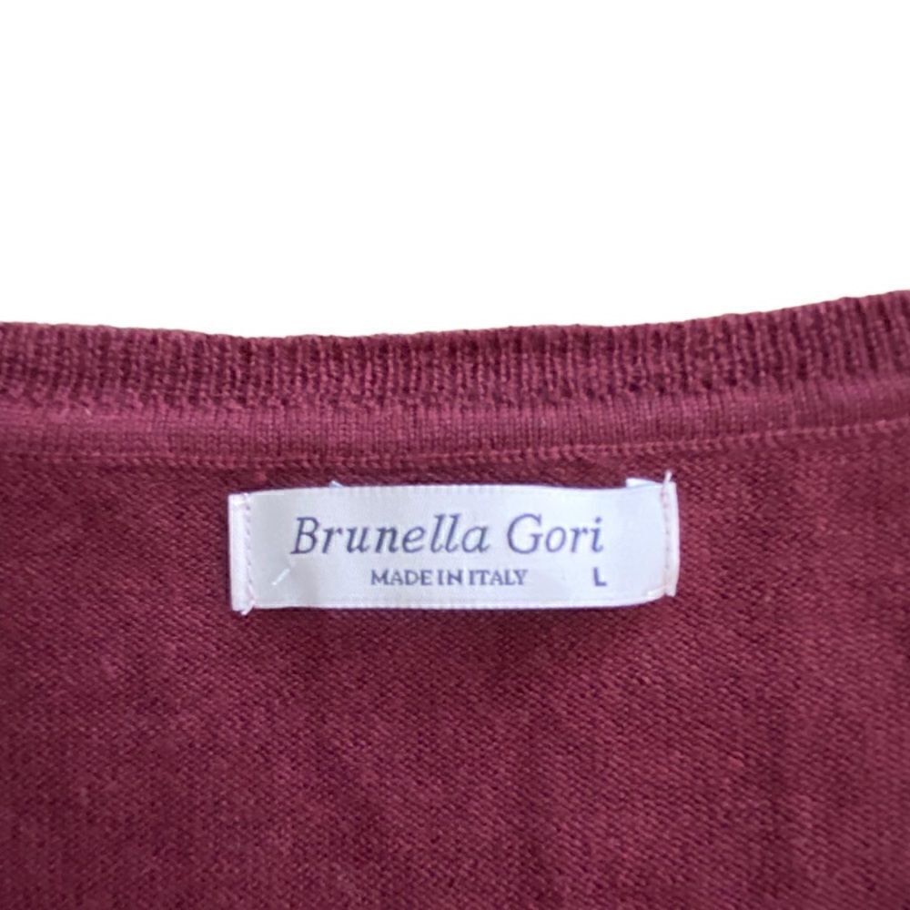 Brunella Gori Sweater Dress 100% Extrafine Merino Wool Large - Picture 3 of 5